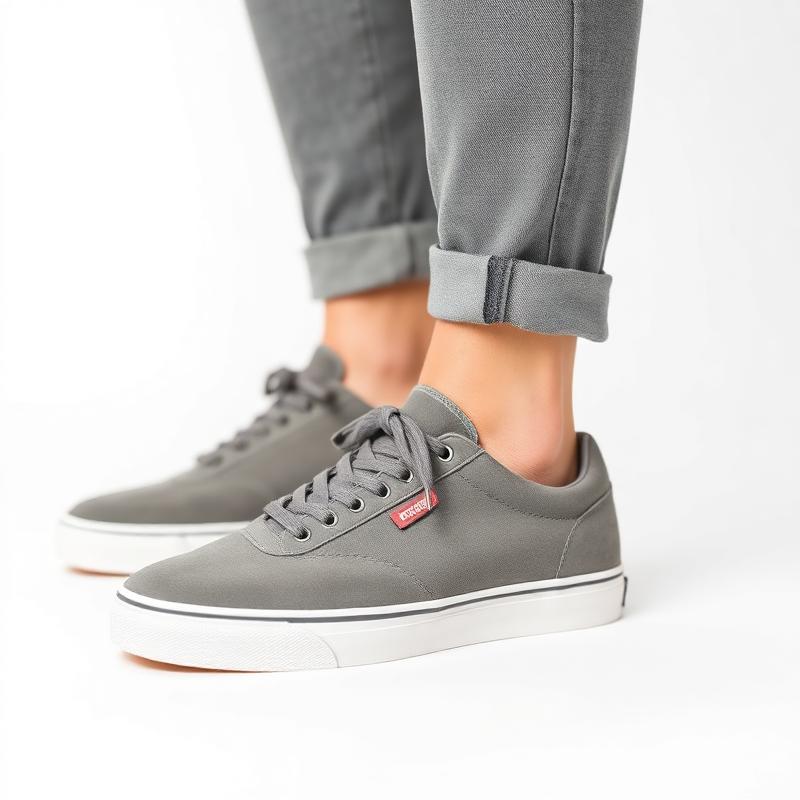 Tênis Masculino Casual Cinza